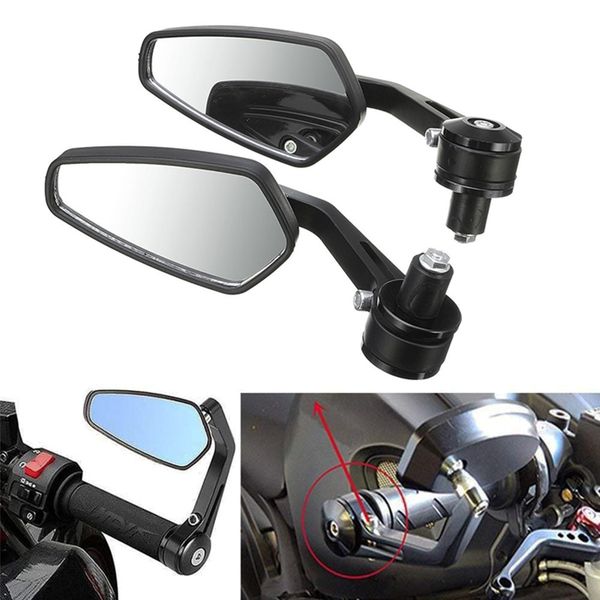 1 pair 7/8 22mm motorcycle handlebar end mirror rearview mirror accessories reversing reflective back-view motorbike mirrors
1 pair 7/8 22mm motorcycle handlebar end mirror rearview mirror accessories reversing reflective back-view motorbike mirrors