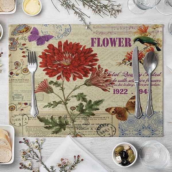mats & pads vintage flower mat tableware drink cup for kitchen dining table placemat accessories talheres
mats & pads vintage flower mat tableware drink cup for kitchen dining table placemat accessories talheres