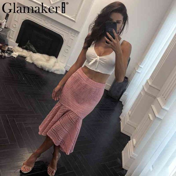 glamaker elegant solid lace long skirt women hollow out asymmetric mermaid skirt female summer bodycon maxi skirt party 210414, Black
glamaker elegant solid lace long skirt women hollow out asymmetric mermaid skirt female summer bodycon maxi skirt party 210414, Black