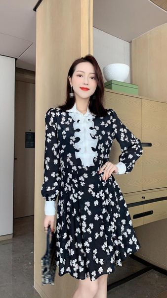 fashion women 2021 spring dress luxury european design party style casual dresses, Black;gray 
fashion women 2021 spring dress luxury european design party style casual dresses, Black;gray