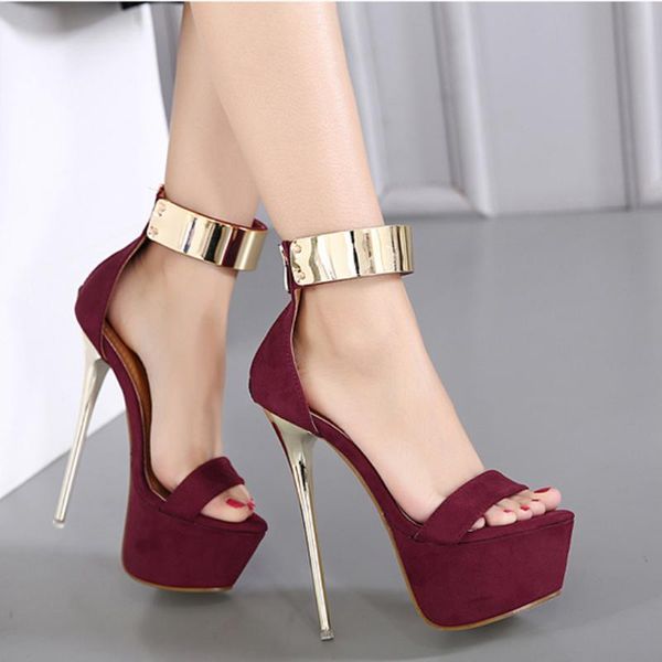sandals woman zipper peep toe fashion ladies platform shoes ankle strap thin high heels concies female sandal thick bottom solid, Black
sandals woman zipper peep toe fashion ladies platform shoes ankle strap thin high heels concies female sandal thick bottom solid, Black