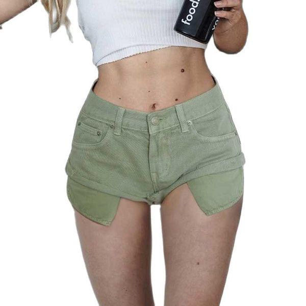 women's jeans summer elastic denim shorts for women low waist csual stretch crimping beach feminino, Blue
women's jeans summer elastic denim shorts for women low waist csual stretch crimping beach feminino, Blue