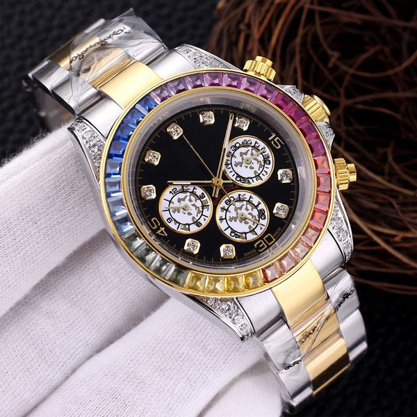mens watches 40mm automatic mechanical watch sapphire mirror stainless steel strap diamond wristwatch business wristwatches, Slivery;brown
mens watches 40mm automatic mechanical watch sapphire mirror stainless steel strap diamond wristwatch business wristwatches, Slivery;brown