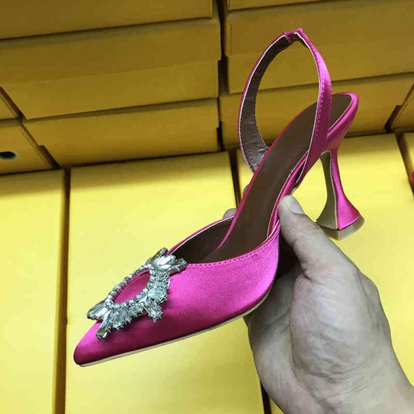 sandals luxury mark summer bright rhinestones female heels high fashion designer pointed to wedding mules size 8-9- 4qfl, Black
sandals luxury mark summer bright rhinestones female heels high fashion designer pointed to wedding mules size 8-9- 4qfl, Black
