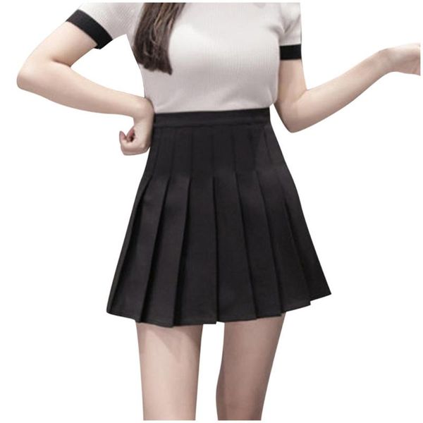 skirts ce pink pleated skirt fashion women high waist a-line slim short dress with underpants school uniform girl japan style, Black
skirts ce pink pleated skirt fashion women high waist a-line slim short dress with underpants school uniform girl japan style, Black