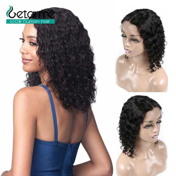 lace wigs water wave large short wig bob front human hair 13x4 brazilian pixie cut curly, Black;brown
lace wigs water wave large short wig bob front human hair 13x4 brazilian pixie cut curly, Black;brown