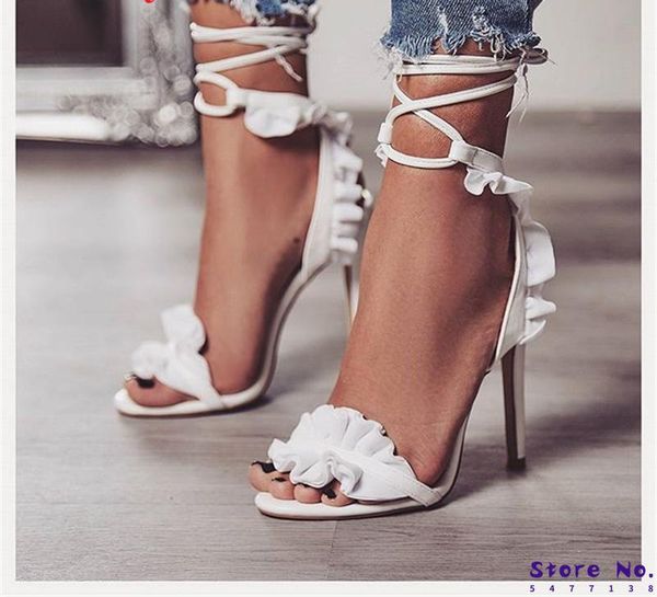 dress shoes plus size 43 high heels women pumps summer sandals lace up stiletto ladies white, Black
dress shoes plus size 43 high heels women pumps summer sandals lace up stiletto ladies white, Black