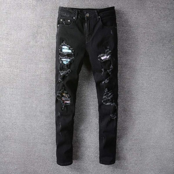 man designers clothes 2021 ripped fashion jeans clothing designer pants light blue luxury mens slim denim straight biker hole hip hop rock r
man designers clothes 2021 ripped fashion jeans clothing designer pants light blue luxury mens slim denim straight biker hole hip hop rock r