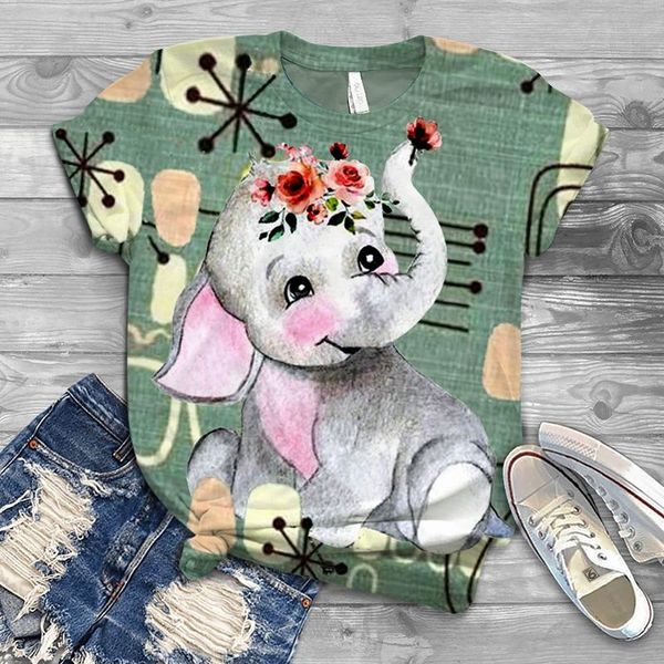simplicity cute elephant 3printed women tshirt summer short sleeve elegant large size ladies tee street hipster ropa mujer women's t-sh, White
simplicity cute elephant 3printed women tshirt summer short sleeve elegant large size ladies tee street hipster ropa mujer women's t-sh, White