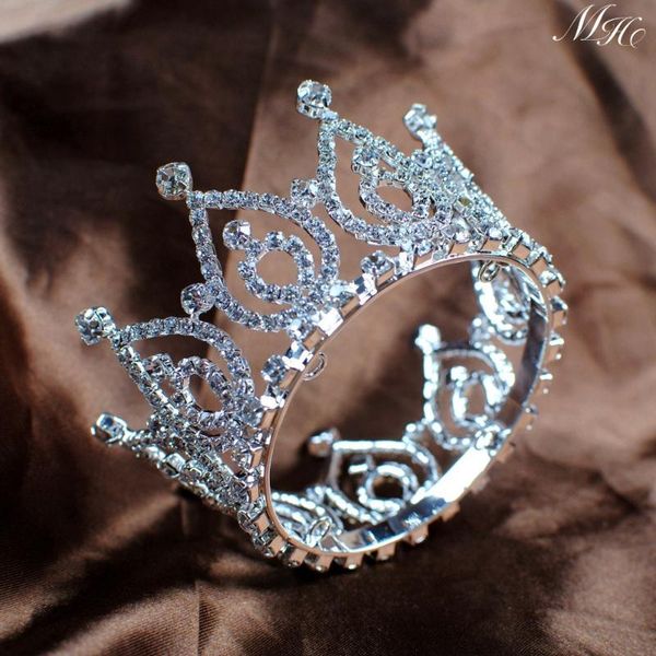 hair clips & barrettes vintage small tiara diadem bride round crown clear crystal austrian rhinestones bridal wedding pageant prom party, Golden;silver
hair clips & barrettes vintage small tiara diadem bride round crown clear crystal austrian rhinestones bridal wedding pageant prom party, Golden;silver