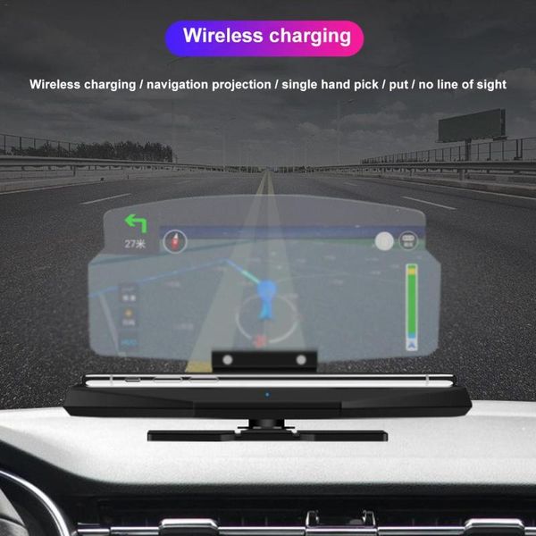 cell phone mounts & holders hud car navigation mobile stand multifunctional folding wireless charger holder display projector
cell phone mounts & holders hud car navigation mobile stand multifunctional folding wireless charger holder display projector