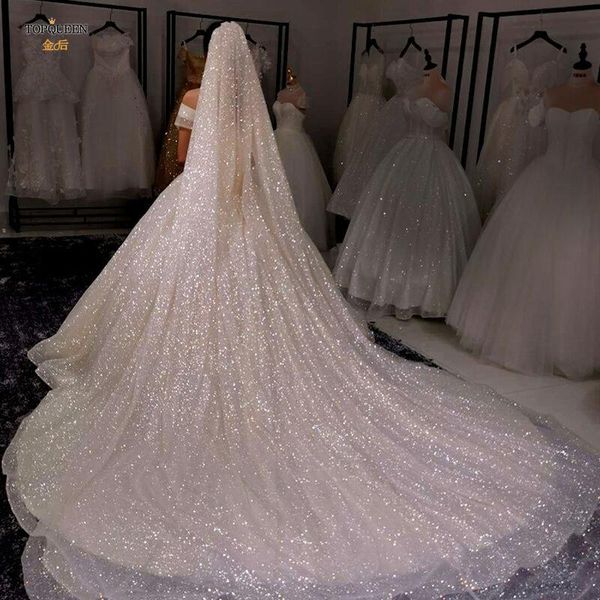bridal veils ueen v101 luxury double tier gitter wedding veil sparkle 2 champagne colored with comb, Black
bridal veils ueen v101 luxury double tier gitter wedding veil sparkle 2 champagne colored with comb, Black