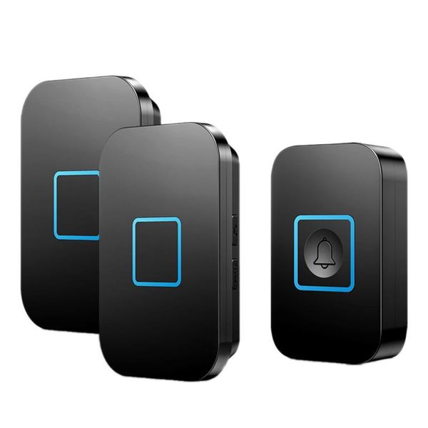 other door hardware smart wireless waterproof doorbell 1 button 2 receiver led music eu plug
other door hardware smart wireless waterproof doorbell 1 button 2 receiver led music eu plug