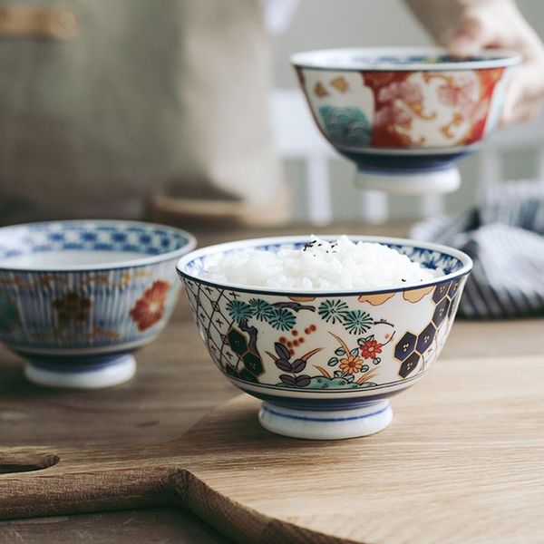 bowls 240ml japanese-style ceramic painted pattern tall rice bowl single household 4.5 inch round salad dessert kitchen tableware
bowls 240ml japanese-style ceramic painted pattern tall rice bowl single household 4.5 inch round salad dessert kitchen tableware