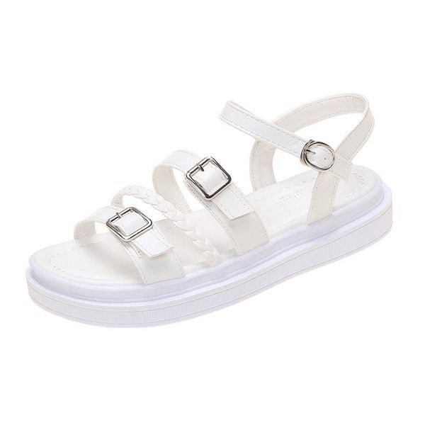 women's sandals casual simple vamp buckle design trend all-match elegant open toe fashion, Black
women's sandals casual simple vamp buckle design trend all-match elegant open toe fashion, Black