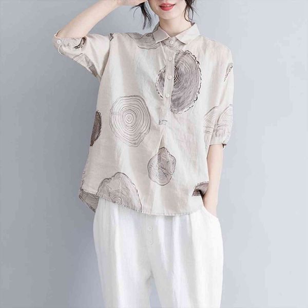 summer plus size paisley womens shirts print cotton linen vintage loose casual femme large clothing a9304, White
summer plus size paisley womens shirts print cotton linen vintage loose casual femme large clothing a9304, White