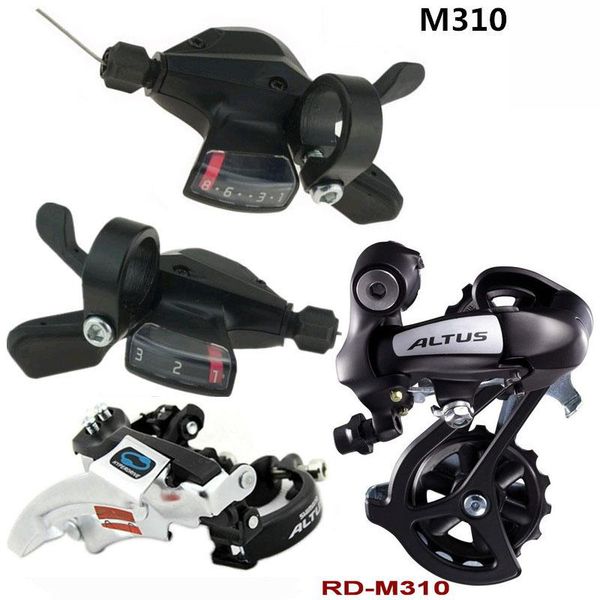 bike derailleurs altusc 8/24-speed transmission mountain m310 kit m315 refers dial + rear m412 front for beginners
bike derailleurs altusc 8/24-speed transmission mountain m310 kit m315 refers dial + rear m412 front for beginners