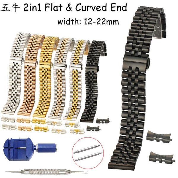watch bands flat and curved end semicircle links band 12 13 14 16 17 18 19 20 21 22mm solid stainless steel replacement strap, Black;brown
watch bands flat and curved end semicircle links band 12 13 14 16 17 18 19 20 21 22mm solid stainless steel replacement strap, Black;brown