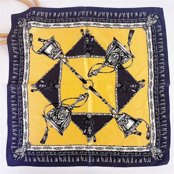 scarves pobing 100% pure silk scarf women spain fashion chain print square small head handkerchief wholesale hijab wraps 53x53cm, Blue;gray
scarves pobing 100% pure silk scarf women spain fashion chain print square small head handkerchief wholesale hijab wraps 53x53cm, Blue;gray