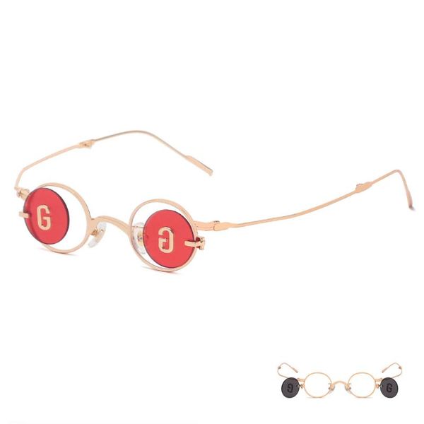 sunglasses round funny folding fashion small metal frame sun glasses uv400 anti-glare eyewear, White;black
sunglasses round funny folding fashion small metal frame sun glasses uv400 anti-glare eyewear, White;black