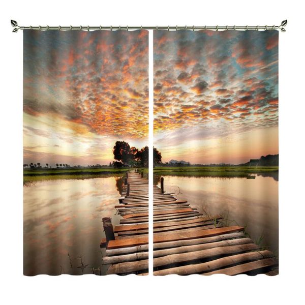 curtain & drapes orange red sunset plank bridge diy picture factory customization living room bedroom thermal insulation blackout theme
curtain & drapes orange red sunset plank bridge diy picture factory customization living room bedroom thermal insulation blackout theme