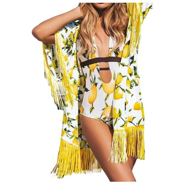 women's plus size printed chiffon bikini cover up sunscreen coat swim tassel beach blouse dress ll3 swimwear, White;black
women's plus size printed chiffon bikini cover up sunscreen coat swim tassel beach blouse dress ll3 swimwear, White;black