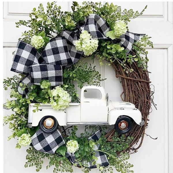 decorative flowers & wreaths christmas wreath car bows garlands hanging ornaments door holiday party creative garland autumn decoration guir
decorative flowers & wreaths christmas wreath car bows garlands hanging ornaments door holiday party creative garland autumn decoration guir
