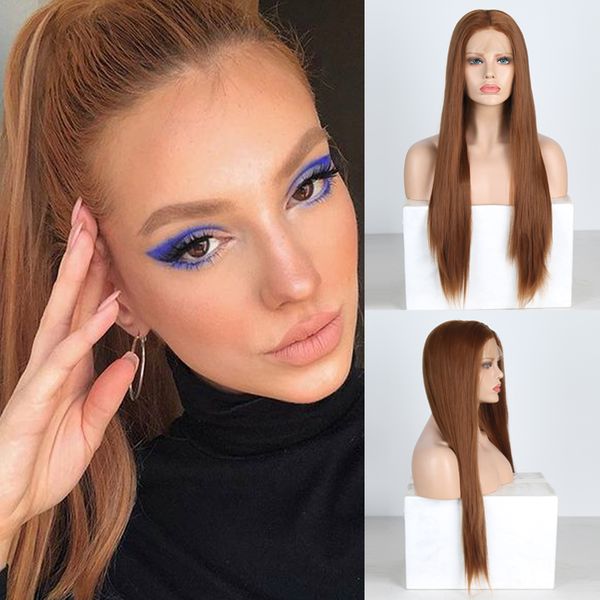 costume accessories natural brown wig silky straight hair synthetic wig middle part lace front wigs for women high temperature daily wigs, Silver
costume accessories natural brown wig silky straight hair synthetic wig middle part lace front wigs for women high temperature daily wigs, Silver