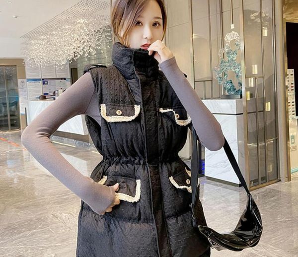 women's vests down cotton vest autumn and winter short 2021 style all-match loose small fragrant wind fashion sleeveless jack, Black;white
women's vests down cotton vest autumn and winter short 2021 style all-match loose small fragrant wind fashion sleeveless jack, Black;white