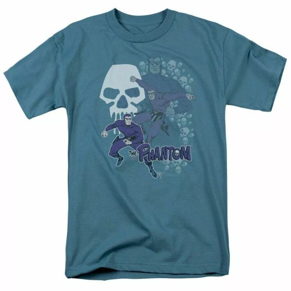 the phantom skulls t shirt mens licensed king features comics tee slate, White;black
the phantom skulls t shirt mens licensed king features comics tee slate, White;black