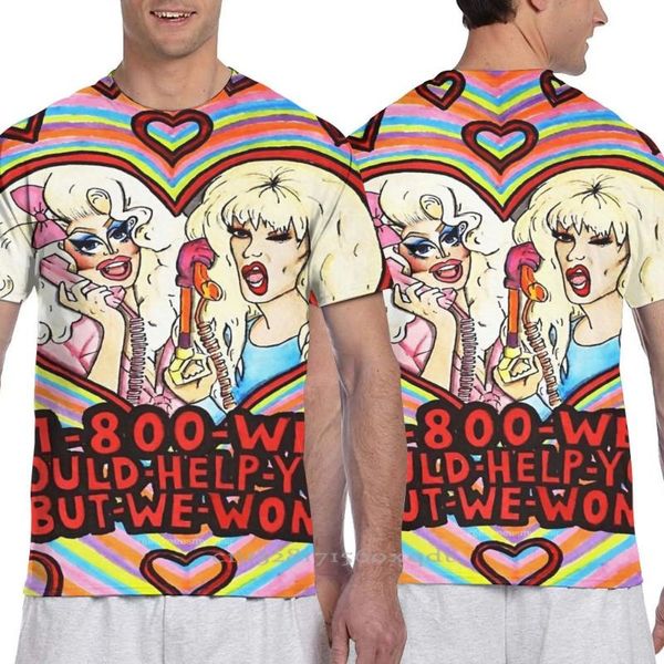 men's t-shirts trixie and katya line men tshirt women all over print t-shirt boy short sleeve girl tee, White;black
men's t-shirts trixie and katya line men tshirt women all over print t-shirt boy short sleeve girl tee, White;black