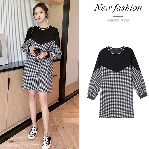 maternity dresses 9802# clothes spring autumn cotton long sleeve loose striped dress for pregnant women mom, White
maternity dresses 9802# clothes spring autumn cotton long sleeve loose striped dress for pregnant women mom, White