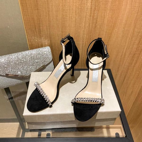 black ladies high heels rhinestone decor sandals buckle strap summer shoes woman narrow band pumps women zapatos mujer dress
black ladies high heels rhinestone decor sandals buckle strap summer shoes woman narrow band pumps women zapatos mujer dress