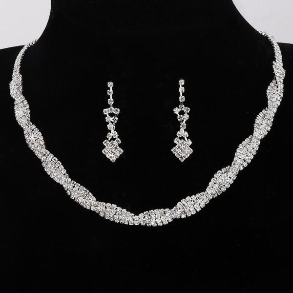 earrings & necklace celebrity inspired crystal tennis statement set silver color wedding bridal bridesmaid jewelry sets
earrings & necklace celebrity inspired crystal tennis statement set silver color wedding bridal bridesmaid jewelry sets