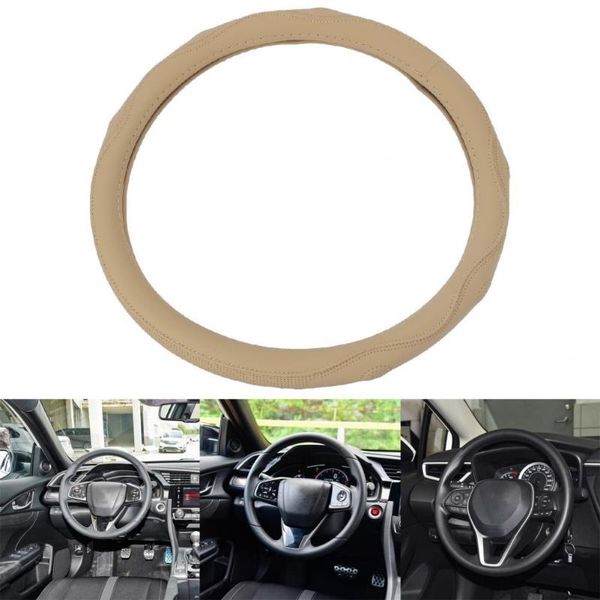 steering wheel covers excellent protective cover microfiber faux leather protector anti-scratch for automobiles
steering wheel covers excellent protective cover microfiber faux leather protector anti-scratch for automobiles