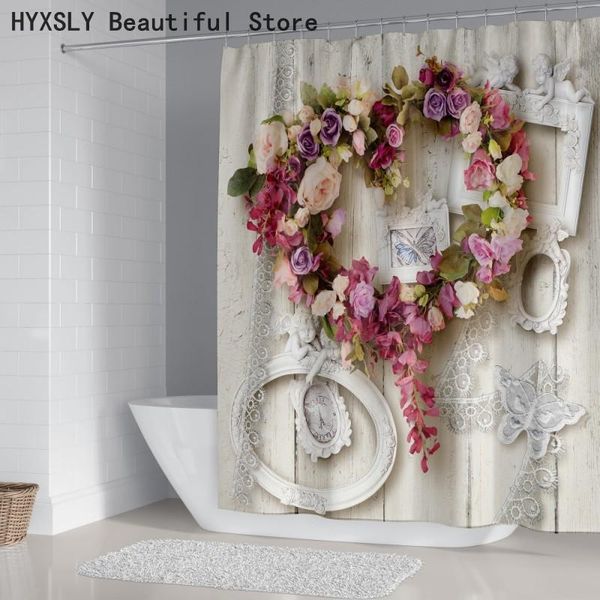 shower curtains garden flower heart printing bathroom textile curtain waterproof polyester background wall decoration washable cloth set
shower curtains garden flower heart printing bathroom textile curtain waterproof polyester background wall decoration washable cloth set