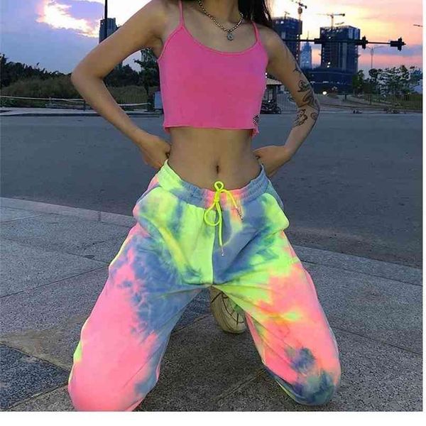 women pants high waist european station ins fashion personality tie-dye gradient casual loose slim all-match 210925, Black;white
women pants high waist european station ins fashion personality tie-dye gradient casual loose slim all-match 210925, Black;white