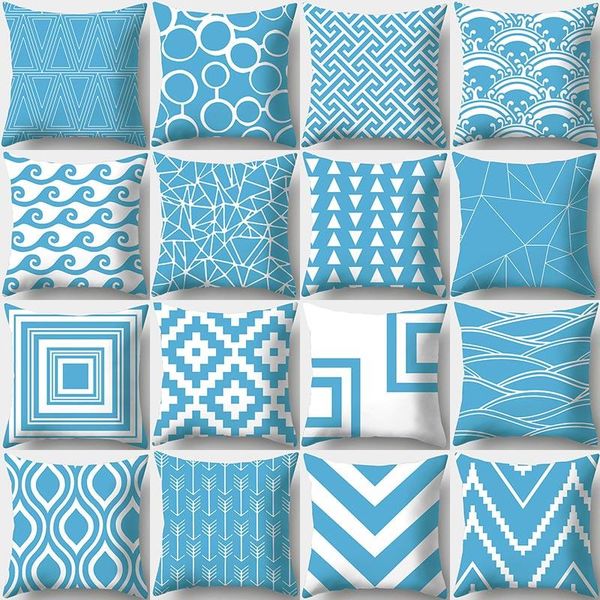 blue geometric pattern decorative cushions pillowcase polyester cushion cover throw pillow sofa decoration pillowcover 40932 cushion/decorat
blue geometric pattern decorative cushions pillowcase polyester cushion cover throw pillow sofa decoration pillowcover 40932 cushion/decorat