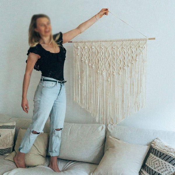 tapestries bohemia home decor bedroom background modern artistic geometry plain dyed handmade woven tapestry wall hanging
tapestries bohemia home decor bedroom background modern artistic geometry plain dyed handmade woven tapestry wall hanging