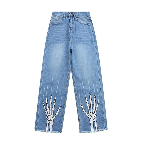 men's jeans high kiryaquy classical skeleton hand bone luxurious embroidered cotton denim pants comfort casual s-2xl #a241, Blue
men's jeans high kiryaquy classical skeleton hand bone luxurious embroidered cotton denim pants comfort casual s-2xl #a241, Blue