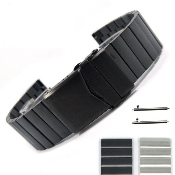 watch bands 22mm stainless steel strap metal band link bracelet watchband replacement for samsung galaxy, Black;brown
watch bands 22mm stainless steel strap metal band link bracelet watchband replacement for samsung galaxy, Black;brown