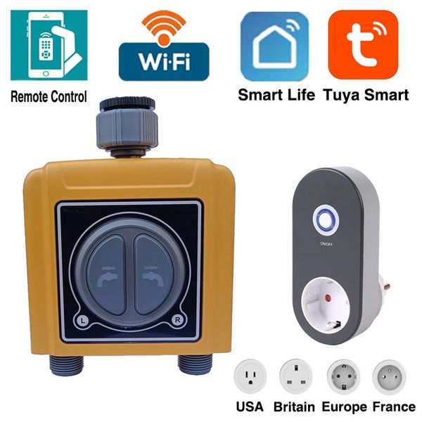 watering equipments 2 zones wifi smart garden automatic timer rain sensor irrigation controller
watering equipments 2 zones wifi smart garden automatic timer rain sensor irrigation controller