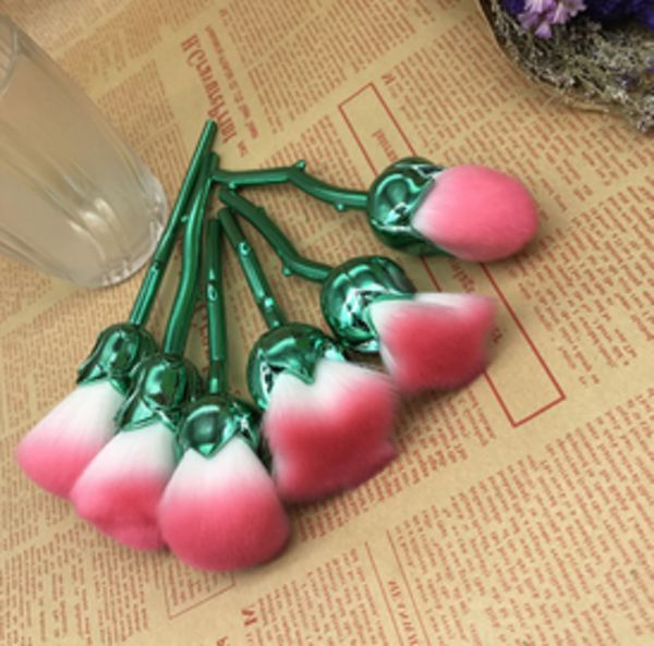 20sets 6pcs/set rose gloden flower shape makeup brushes set cosmetic powder face pinceis tool pinceles de maquillaje
20sets 6pcs/set rose gloden flower shape makeup brushes set cosmetic powder face pinceis tool pinceles de maquillaje