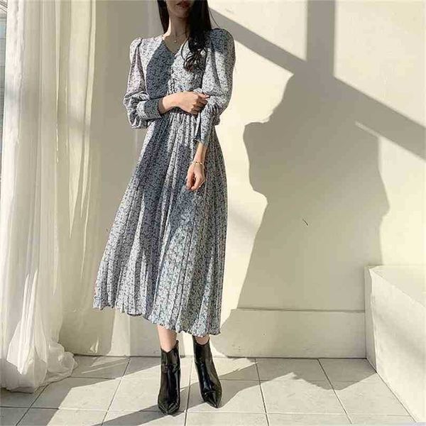 print floral pleated slimming women dresses all-match stylish v-neck brief casual loose long dress 3 colors 210525, Black;gray
print floral pleated slimming women dresses all-match stylish v-neck brief casual loose long dress 3 colors 210525, Black;gray