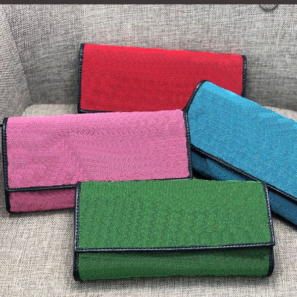 2021 fashion men women wallets bags designers canvas wallet zipper cards purse lady hold bag calfskin leather womens handbags with box, Red;black
2021 fashion men women wallets bags designers canvas wallet zipper cards purse lady hold bag calfskin leather womens handbags with box, Red;black