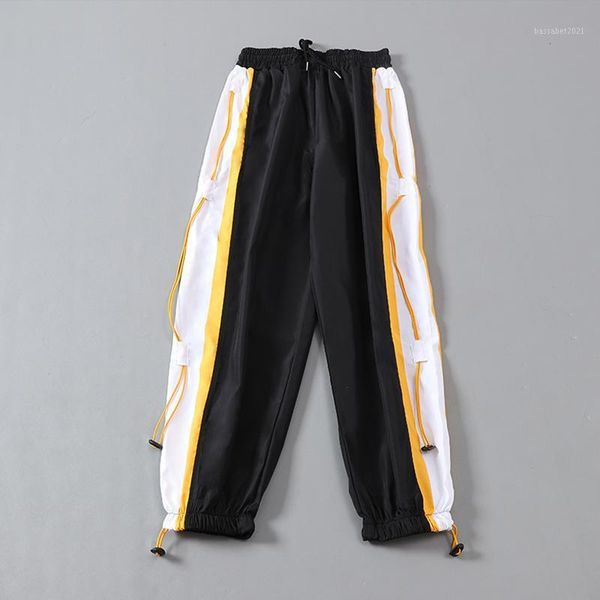 women's pants & capris spring loose student for women hip hop sweatpants bf harajuku cargo trousers, Black;white
women's pants & capris spring loose student for women hip hop sweatpants bf harajuku cargo trousers, Black;white
