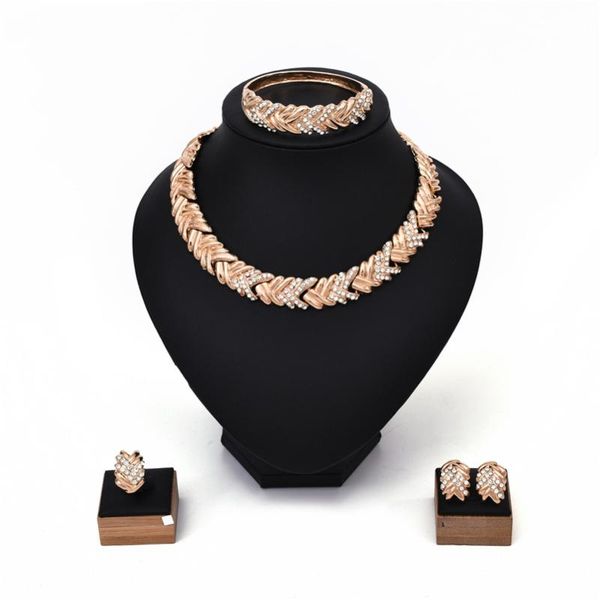 earrings & necklace african jewelry fashion geometric embellished crystal ring bracelet female set wedding, Silver
earrings & necklace african jewelry fashion geometric embellished crystal ring bracelet female set wedding, Silver