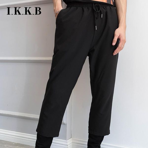 men's pants m-4xl spring and autumn models fake two-piece wide-leg japanese tide loose nine-point casual pant, Black
men's pants m-4xl spring and autumn models fake two-piece wide-leg japanese tide loose nine-point casual pant, Black