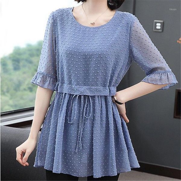 summer women blouse loose shirt o-neck chiffon female short sleeve blouses plus size -5xl shirts women's &1, White
summer women blouse loose shirt o-neck chiffon female short sleeve blouses plus size -5xl shirts women's &1, White
