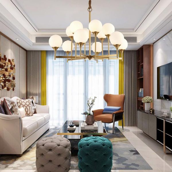 pendant lamps all copper nordic postmodern light luxury simple creative personality living room dining bedroom molecular chandelier
pendant lamps all copper nordic postmodern light luxury simple creative personality living room dining bedroom molecular chandelier